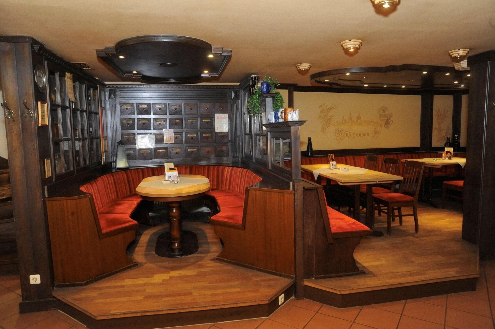 فندق Brauhaus Zum Loewen Mühlhausen المظهر الخارجي الصورة