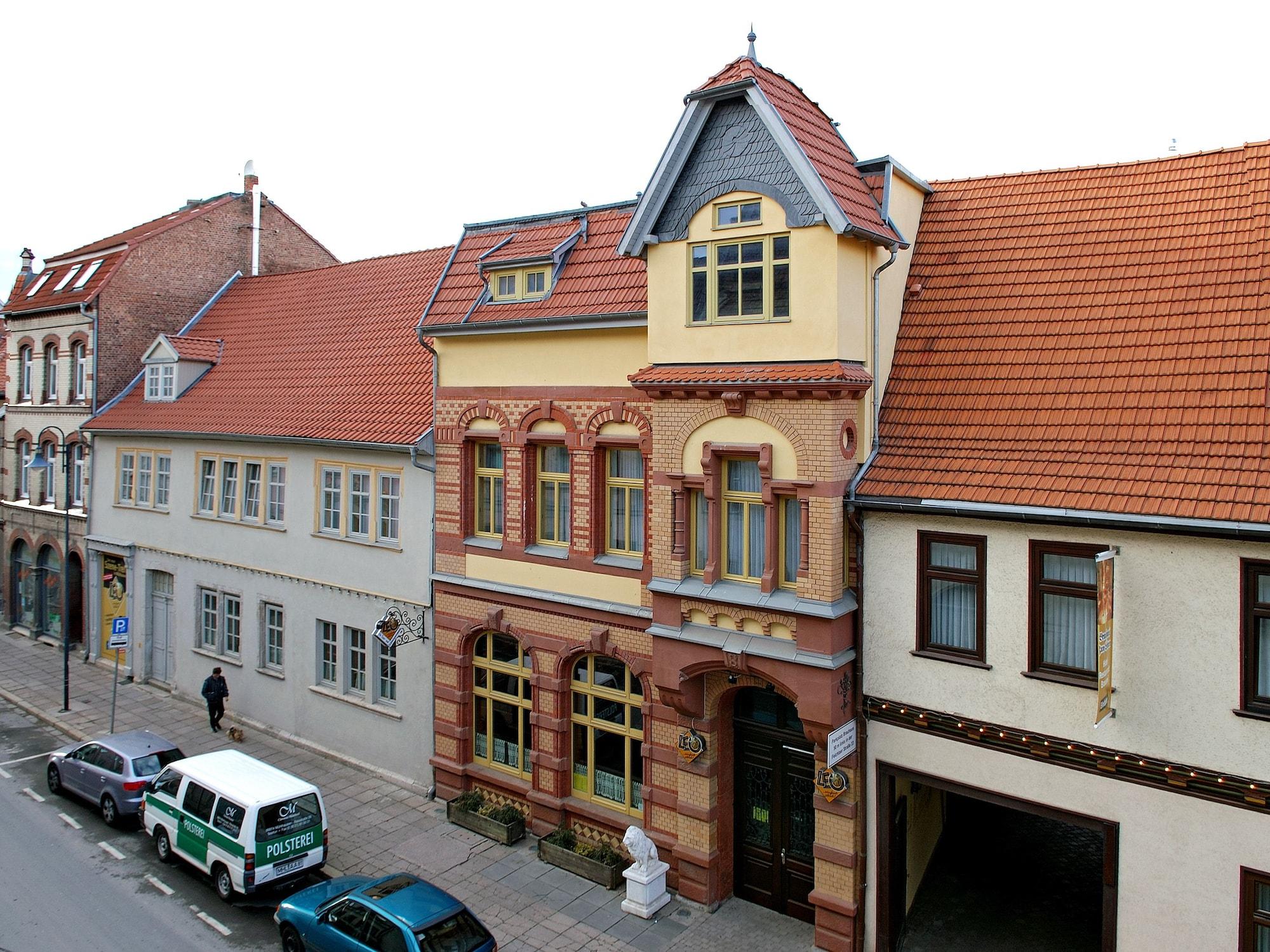 فندق Brauhaus Zum Loewen Mühlhausen المظهر الخارجي الصورة